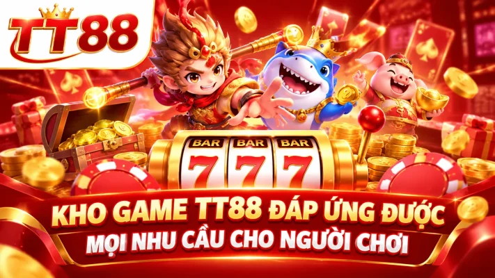 Kho game TT88 đáp ứng được mọi nhu cầu cho người chơi