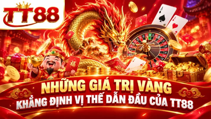Những giá trị vàng khẳng định vị thế dẫn đầu của TT88
